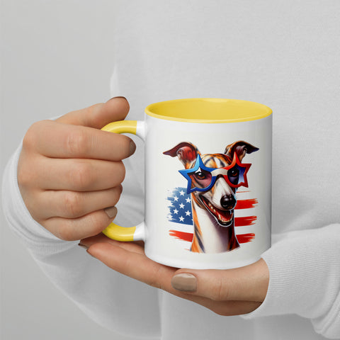 11oz Whippet - USA Star Glasses
