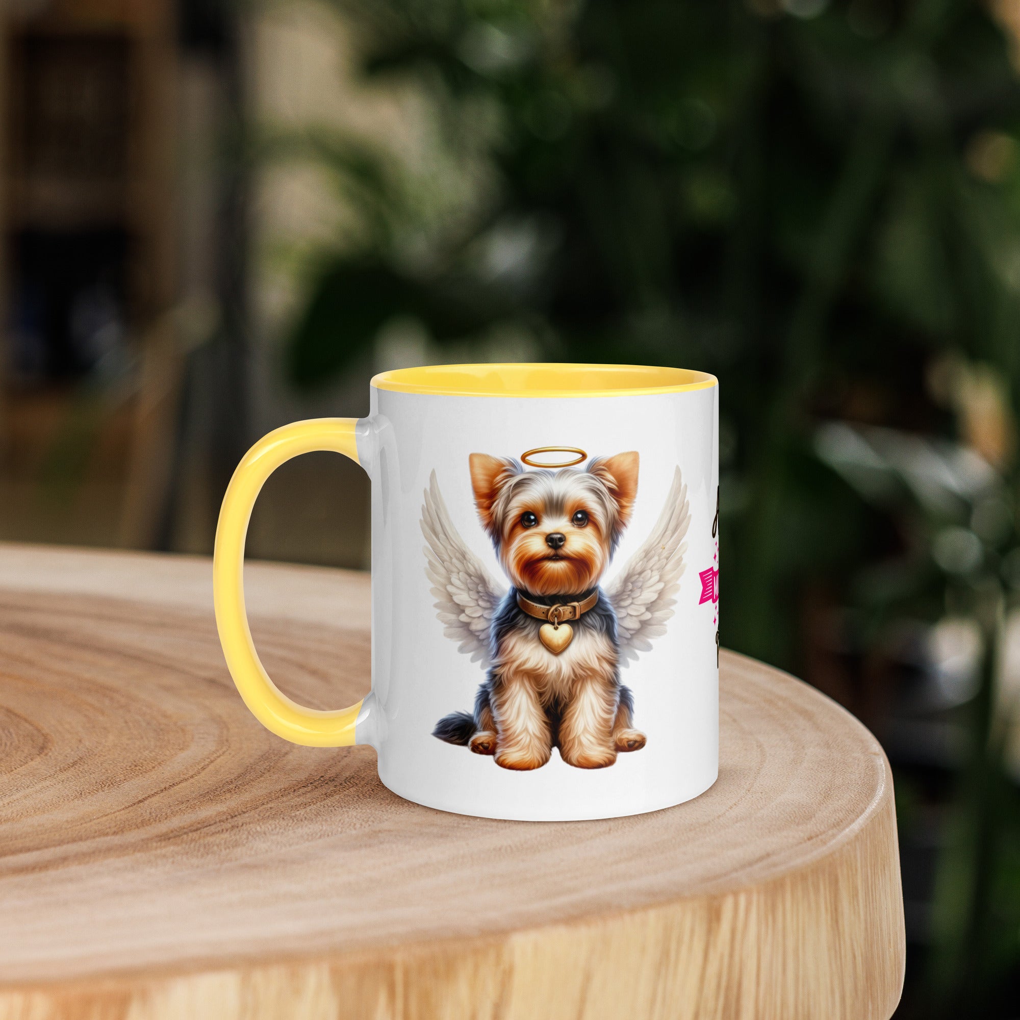 11oz Yorkshire Terrier Angel - Always On My Mind Forever In My Heart