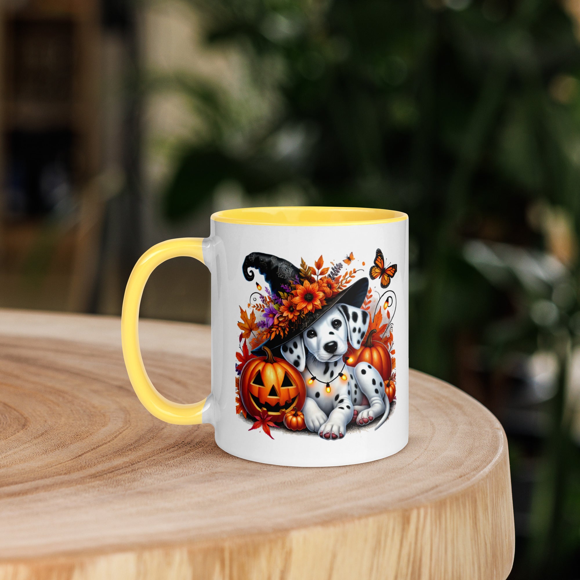 11oz Halloween Dalmatian Mug #1
