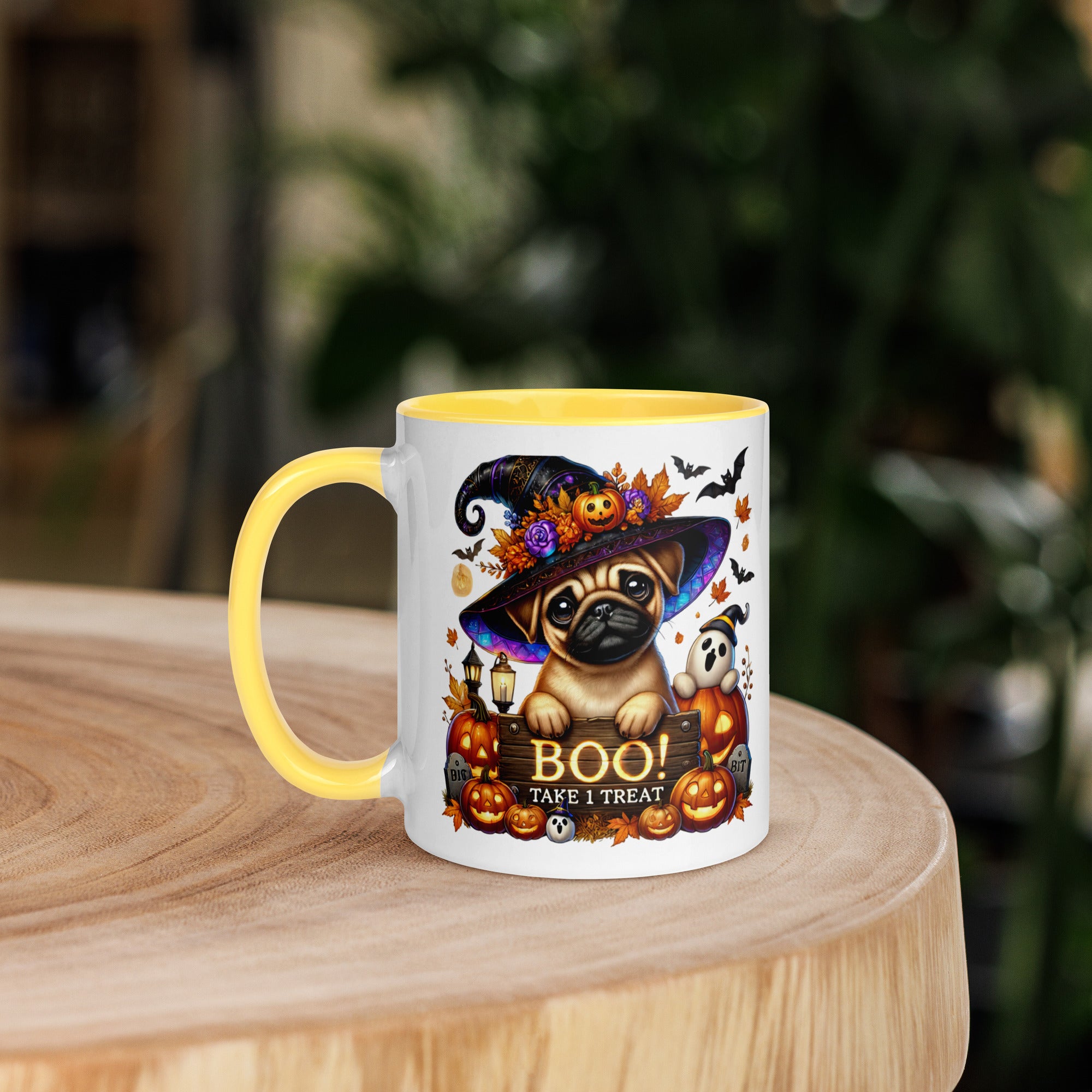 11oz Halloween Pug Mug #3