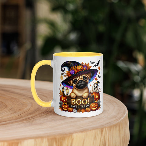 11oz Halloween Pug Mug #3
