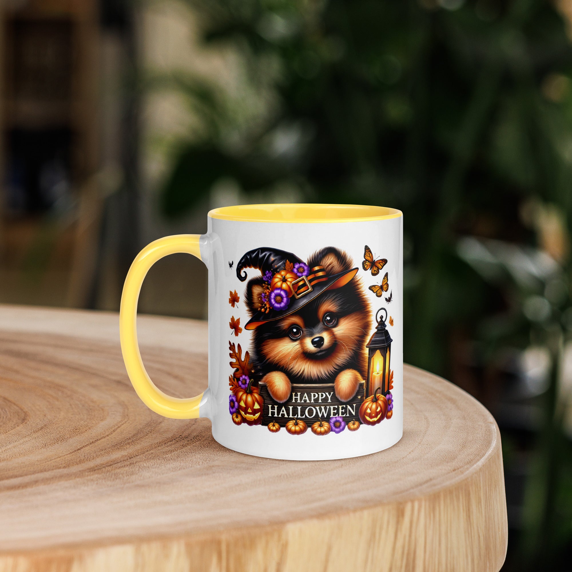 11oz Halloween Pomeranian Mug #1