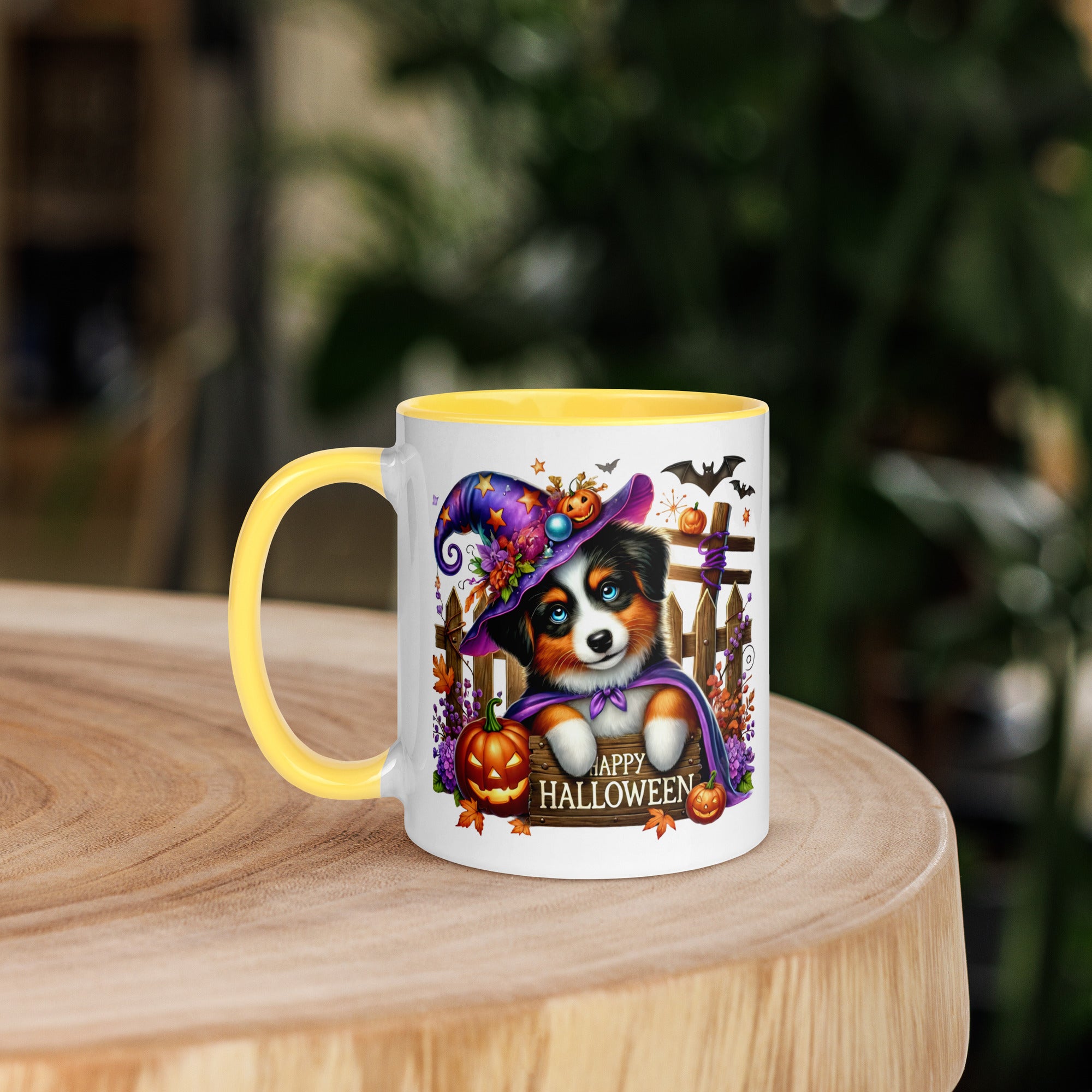 11oz Halloween Bernese Mountain Dog Mug #2