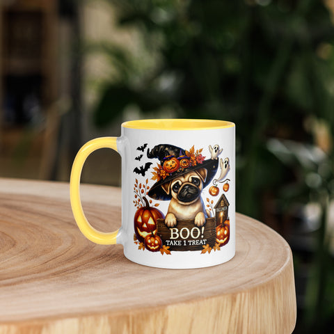 11oz Halloween Pug Mug #4
