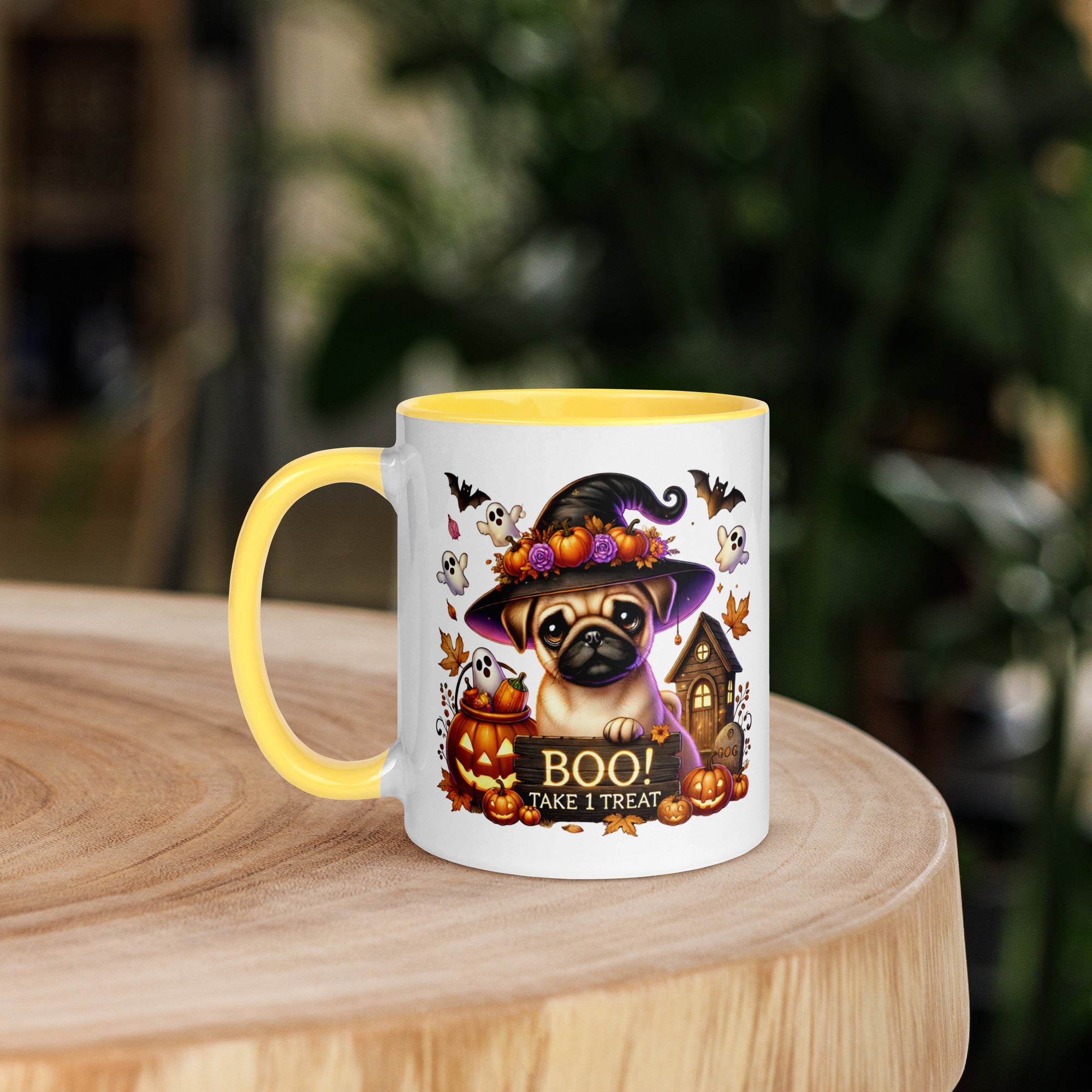 11oz Halloween Pug Mug #5