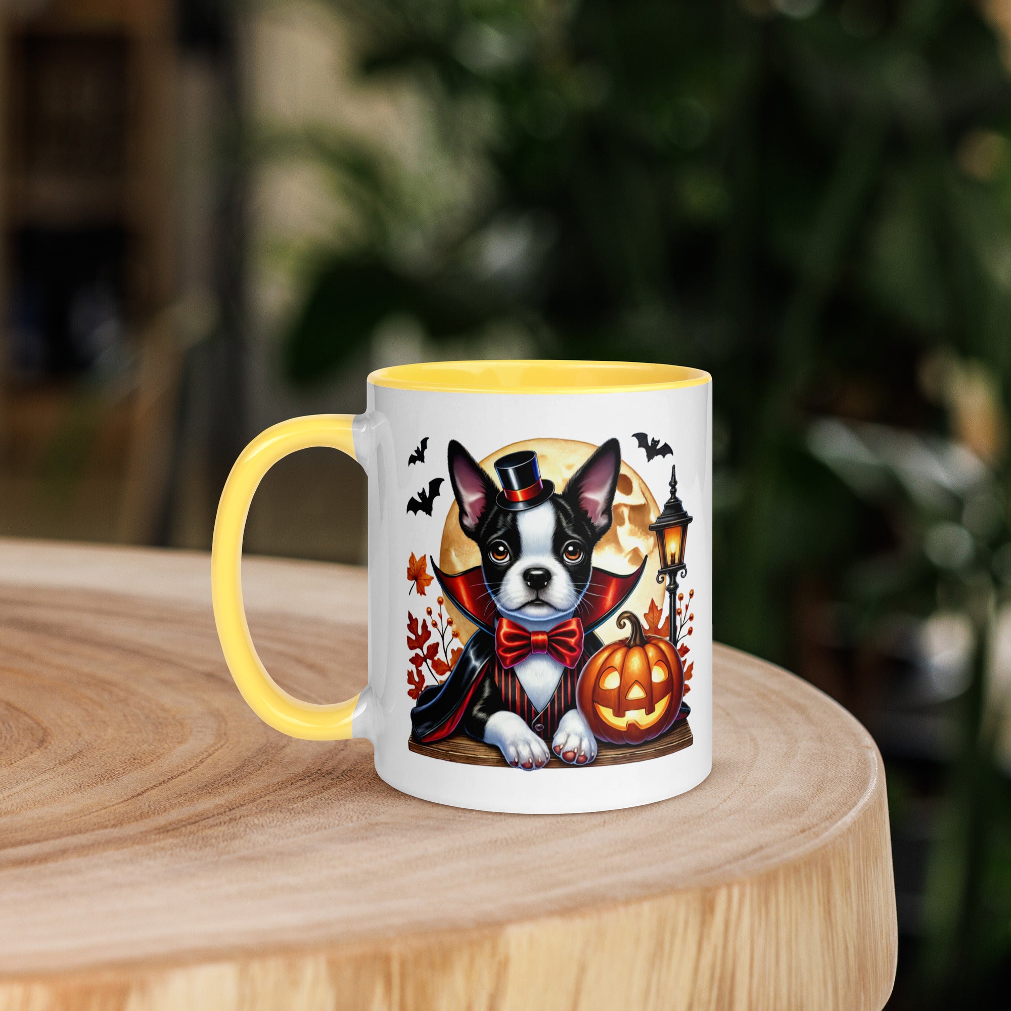 11oz Halloween French Bulldog Mug #1