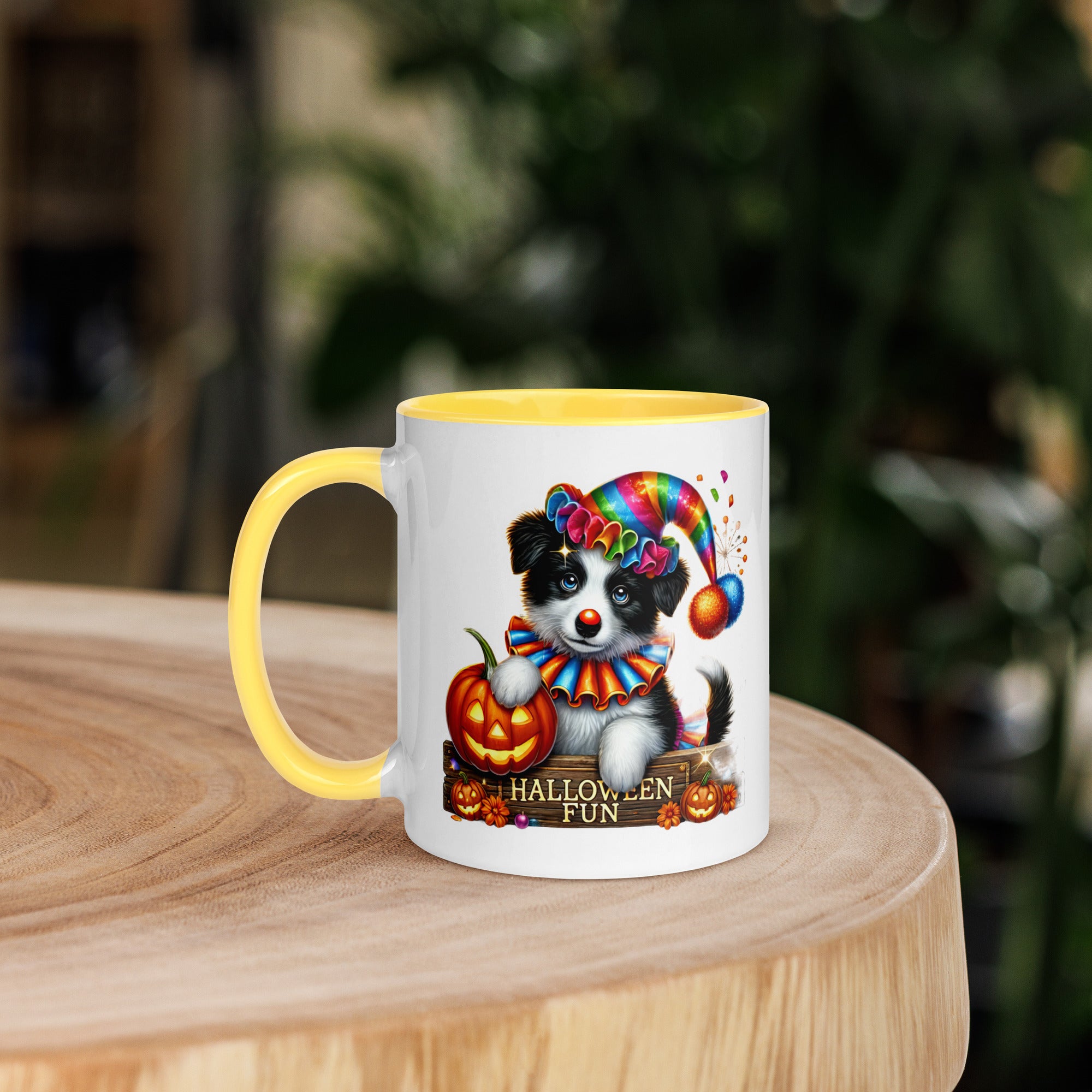 11oz Halloween Border Collie Mug #2