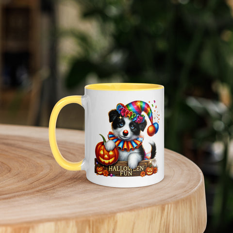 11oz Halloween Border Collie Mug #2