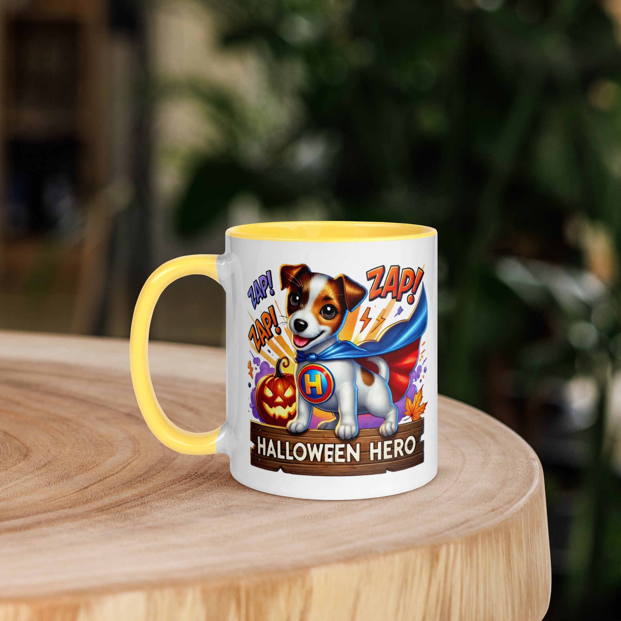 11oz Halloween Jack Russell Terrier Mug #2