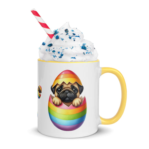 11oz Easter Egg Pug Mug
