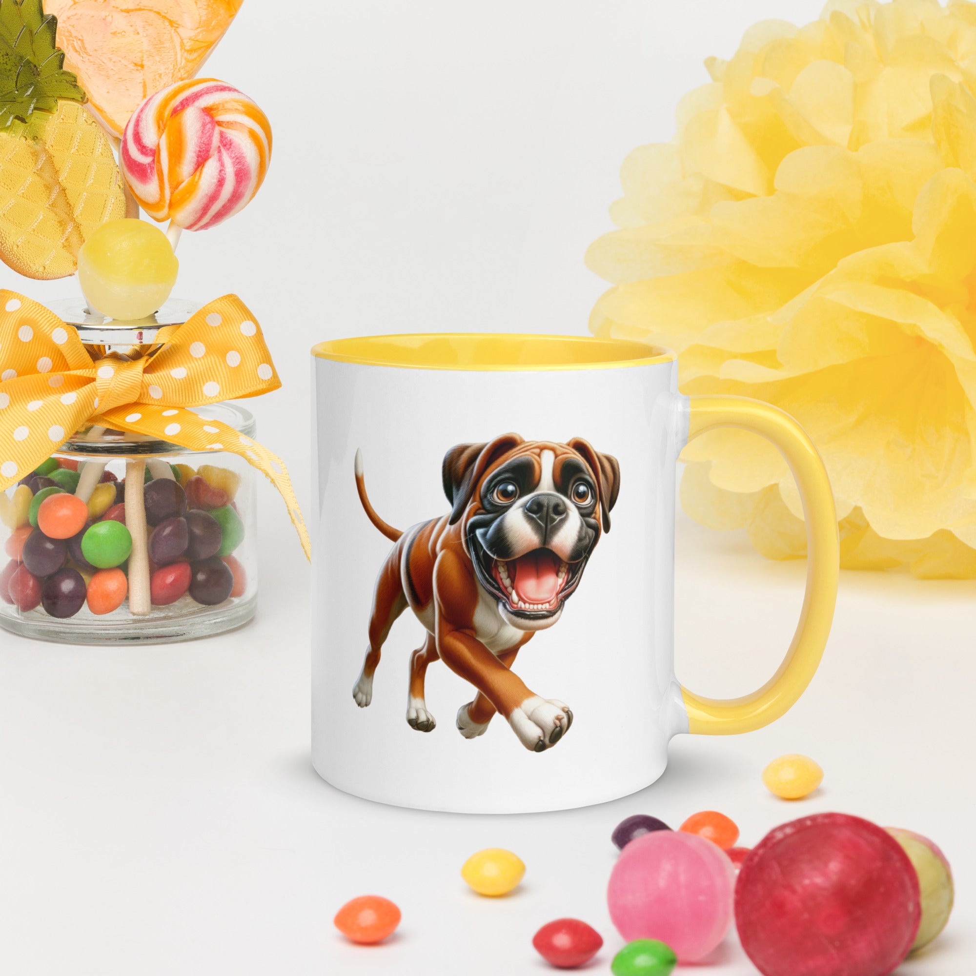 11oz Whimsical Boxer Mug