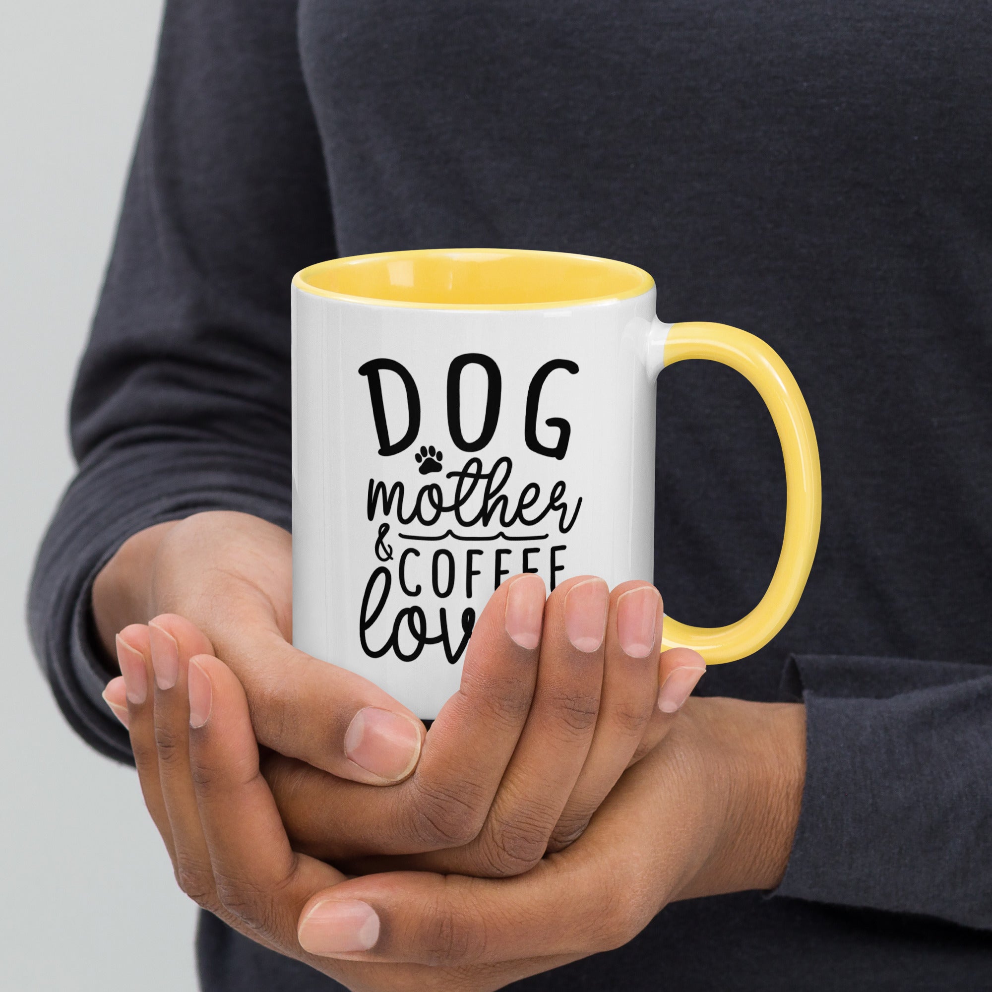 11oz White Mug - Dog Mother And Coffee Lover
