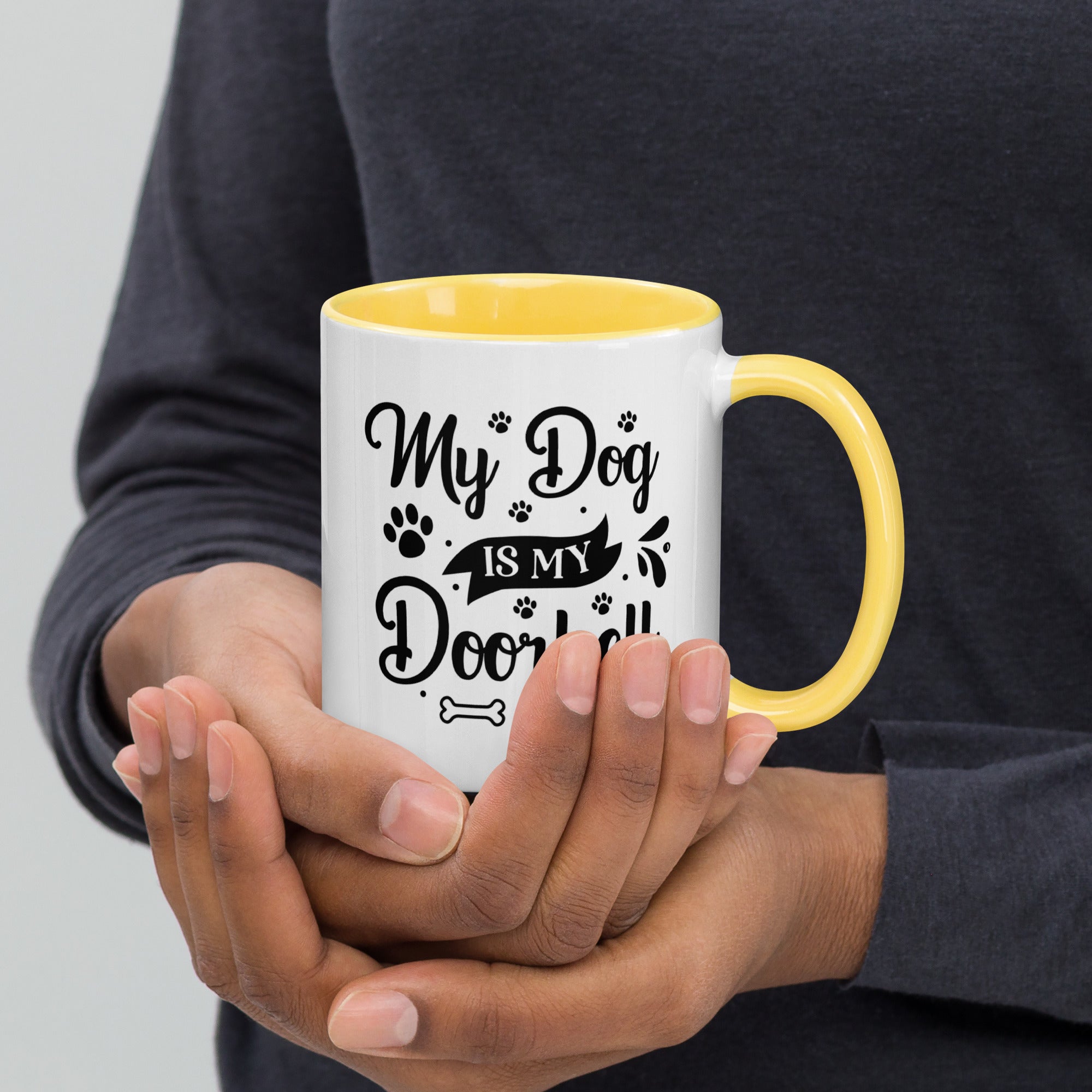 11oz White Mug - My Dog Is My Doorbell