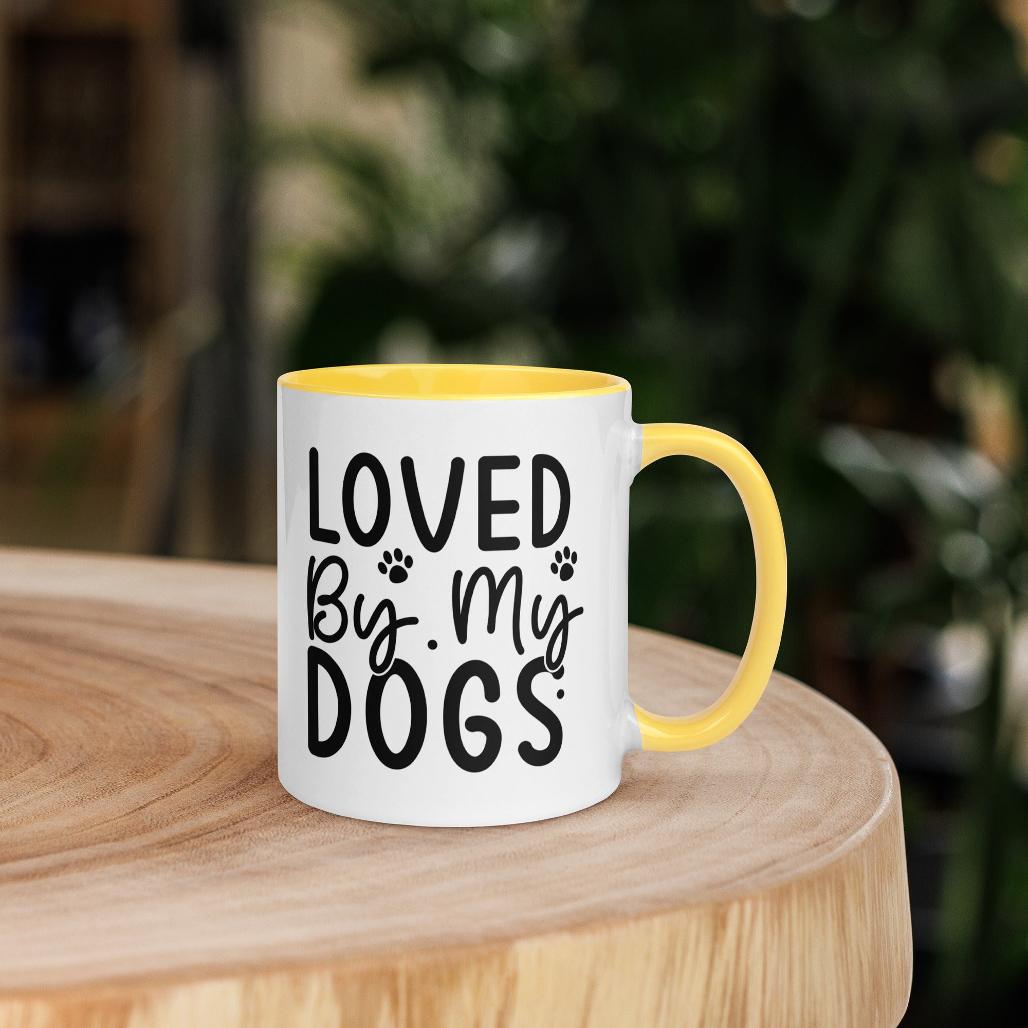11oz White Mug - Loved By My Dogs