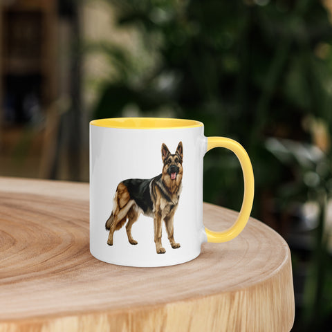 11oz German Shepherd In 2 Poses