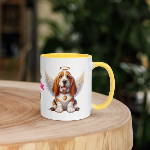 11oz Basset Hound Angel - Always On My Mind Forever In My Heart