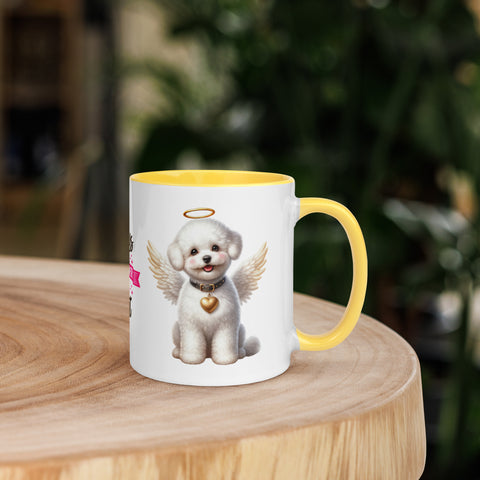 11oz Bichon Frisé Angel - Always On My Mind Forever In My Heart
