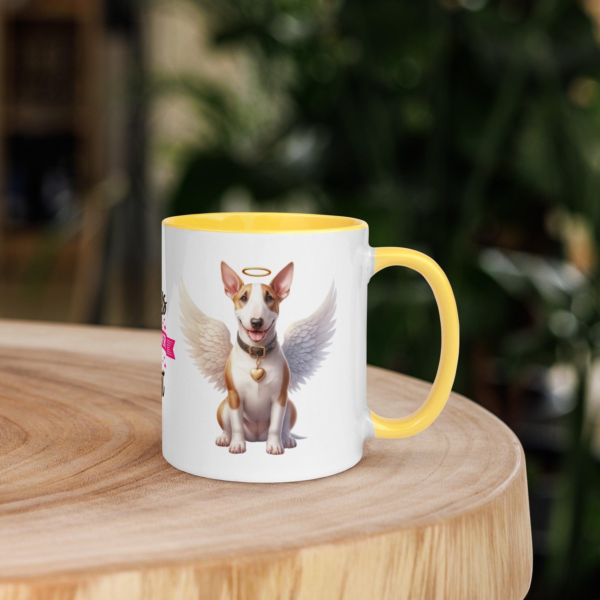 11oz Bull Terrier Angel - Always On My Mind Forever In My Heart