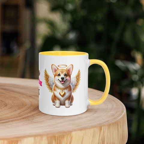 11oz Corgi Angel - Always On My Mind Forever In My Heart