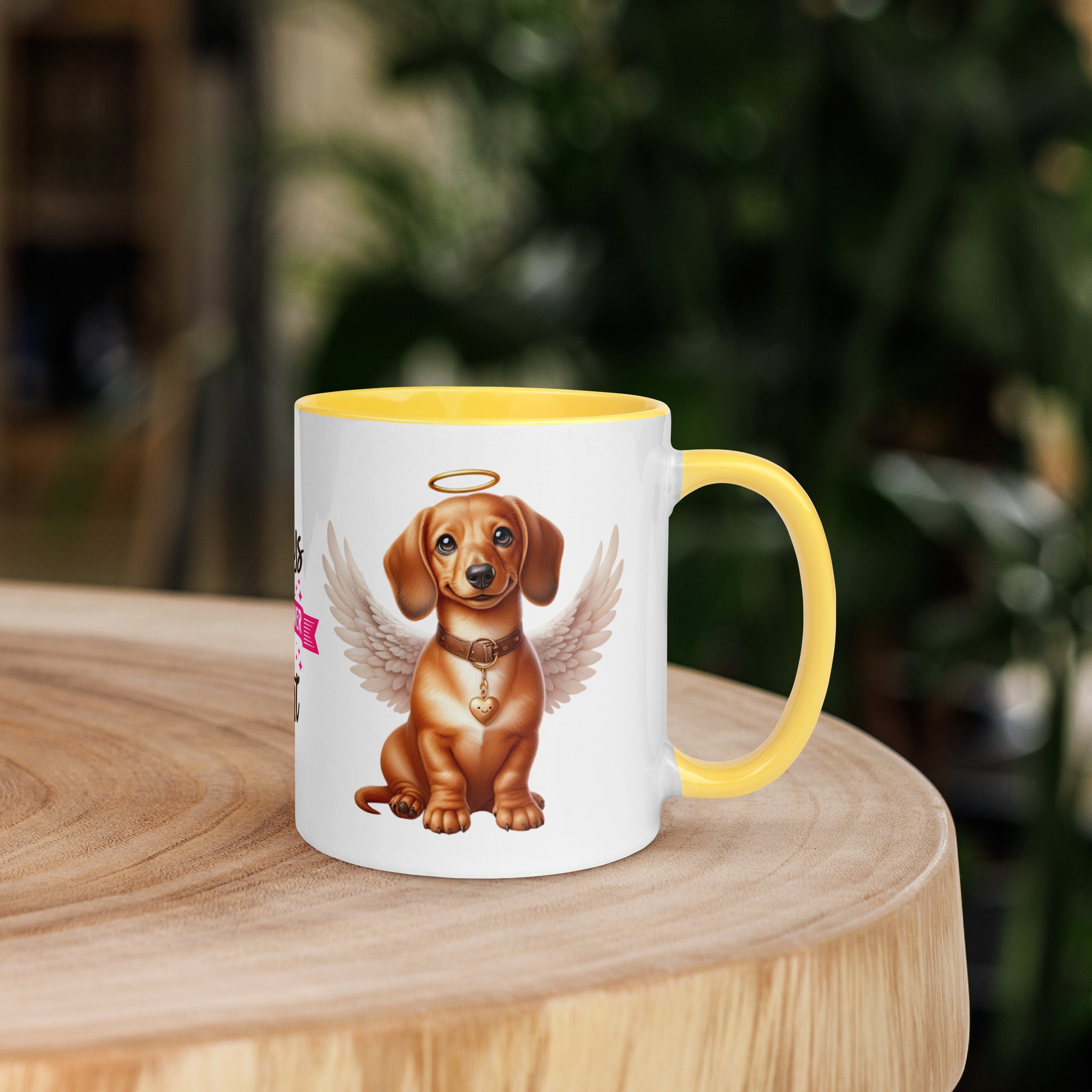 11oz Dachshund Angel - Always On My Mind Forever In My Heart