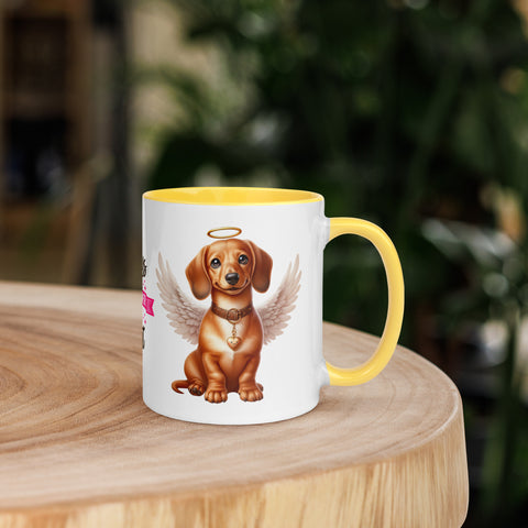 11oz Dachshund Angel - Always On My Mind Forever In My Heart