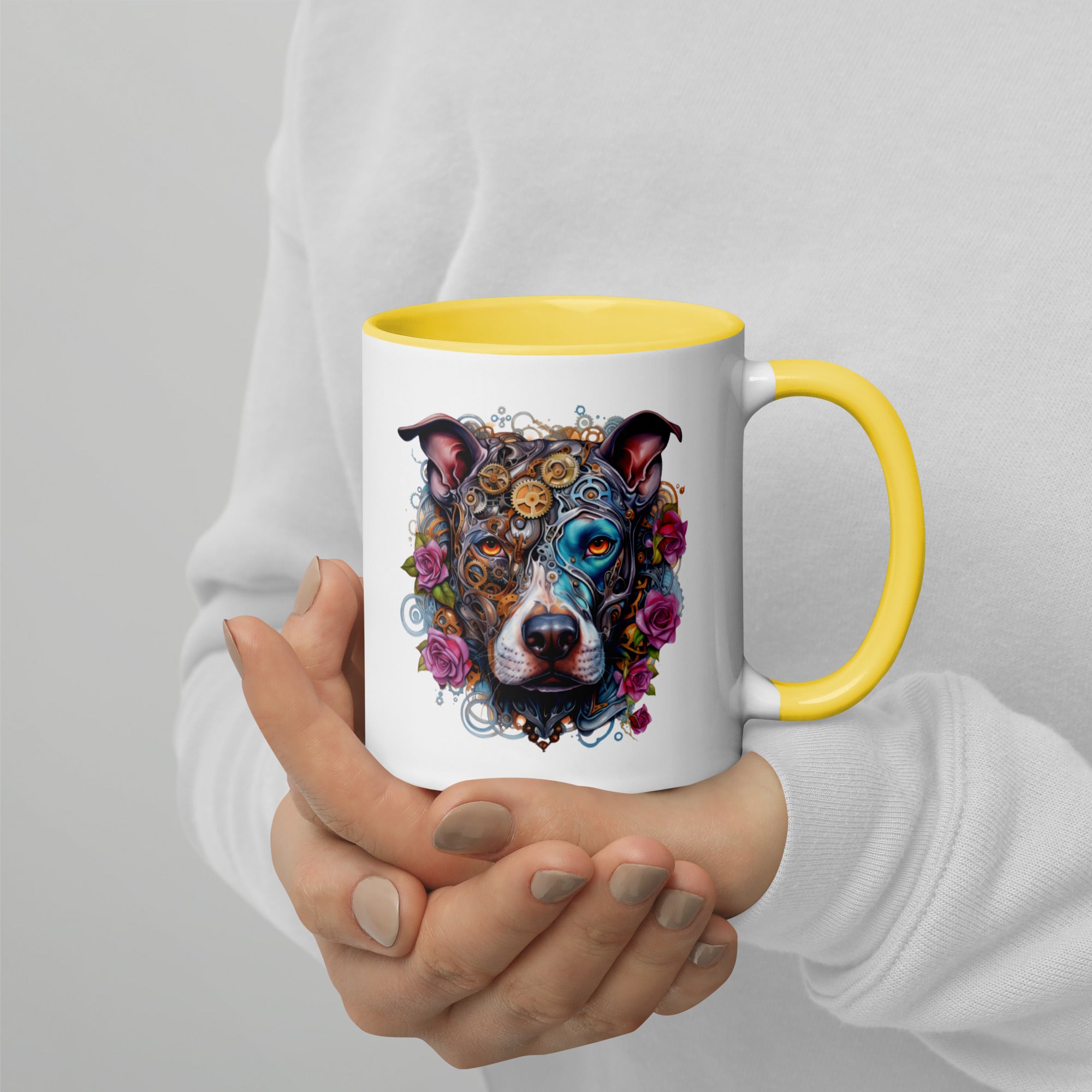 11oz Steampunk Pitbull 'JoJo'