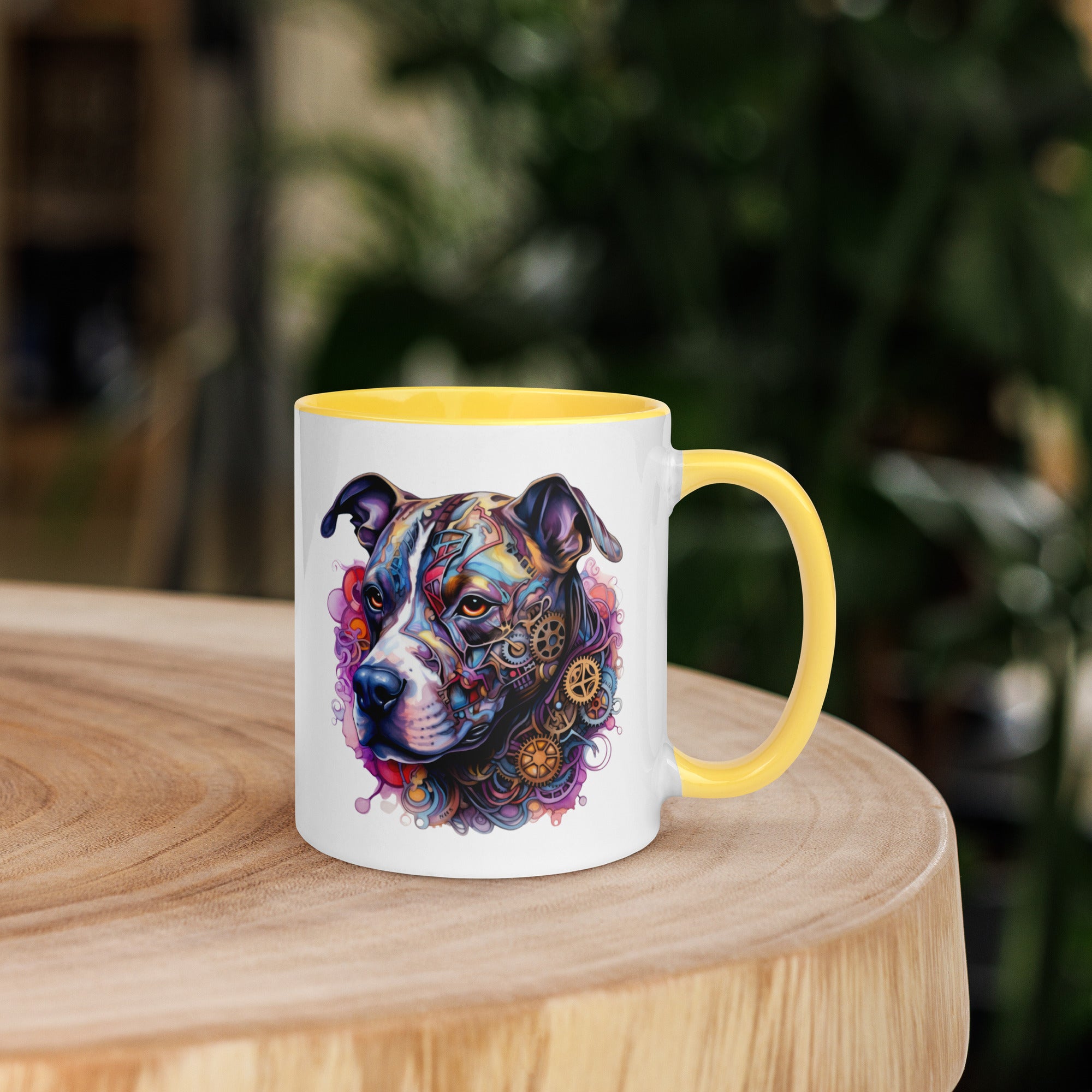 11oz Steampunk Pitbull 'Rusty'