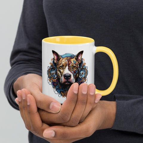 11oz Steampunk Pitbull 'Hardy'