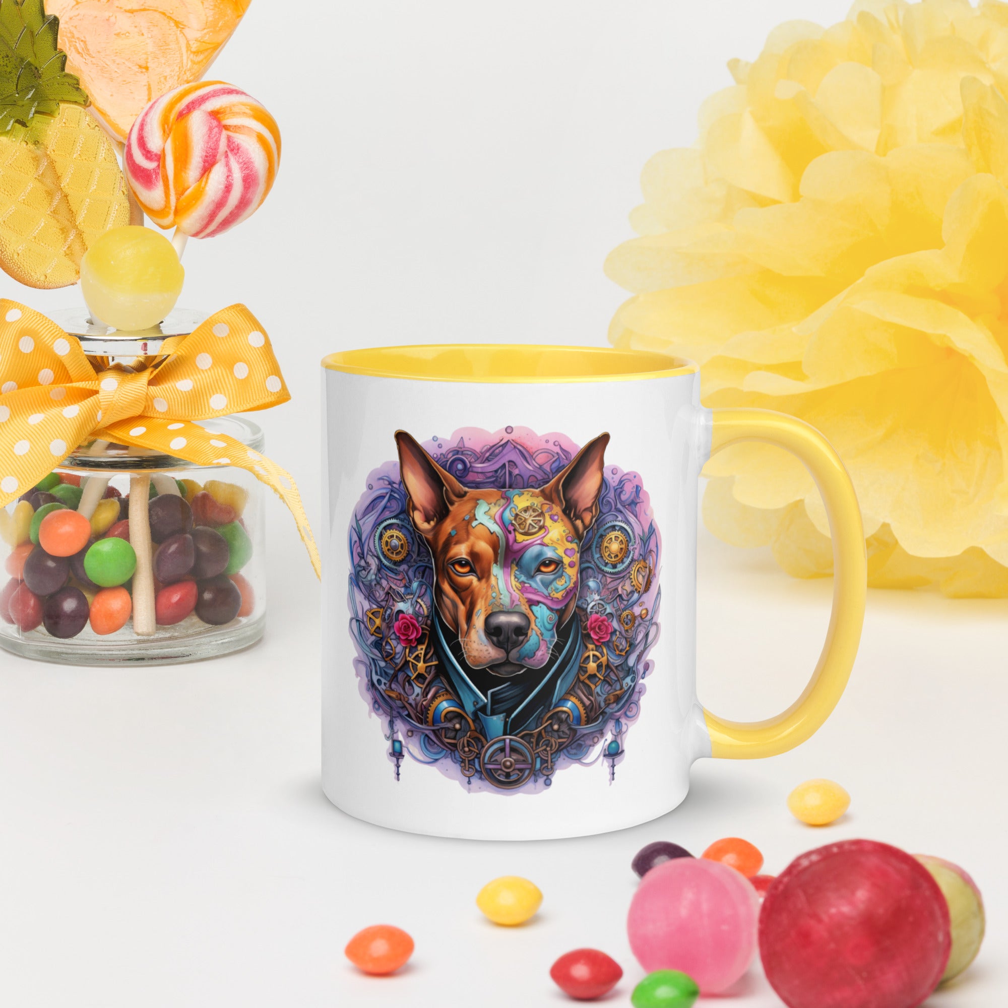 11oz Steampunk Pitbull 'Bluey'