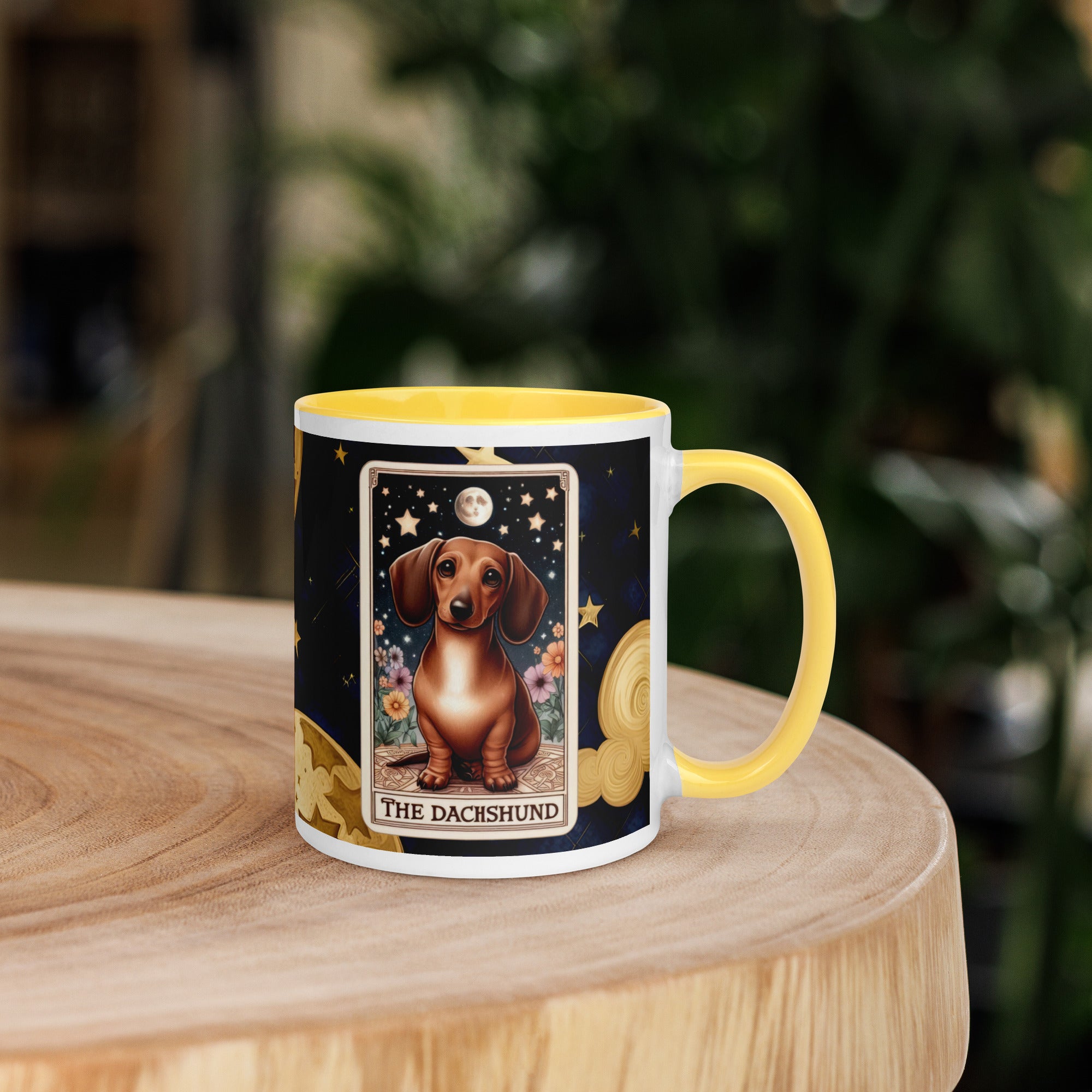 11oz Tarot Card Mug - The Dachshund