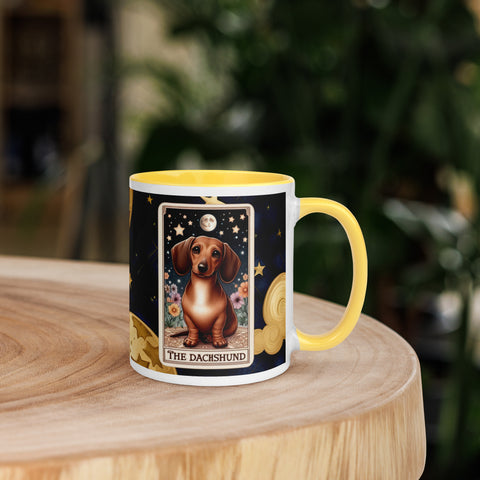 11oz Tarot Card Mug - The Dachshund
