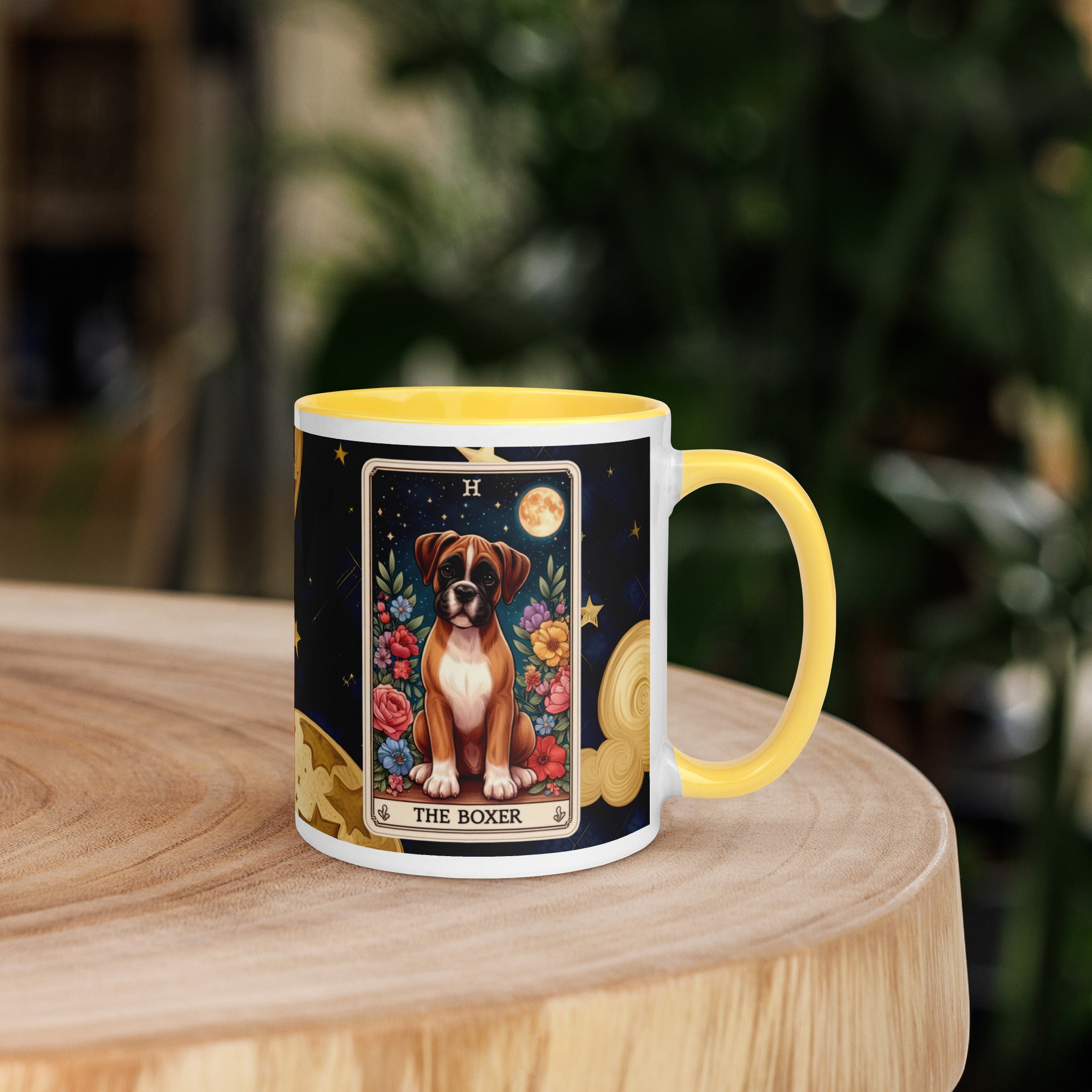 11oz Tarot Card Mug - The Boxer