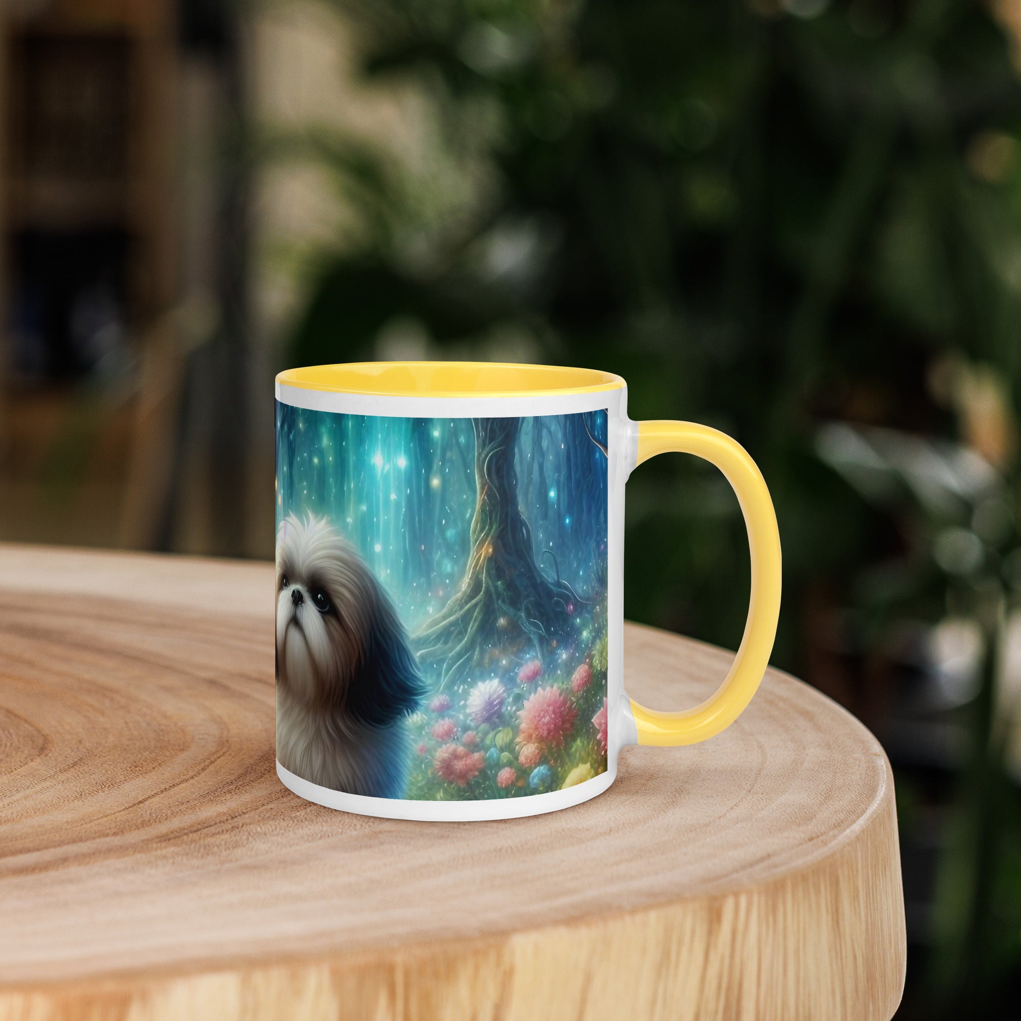 11oz Shih Tzu - Magic Portal In Woods #1