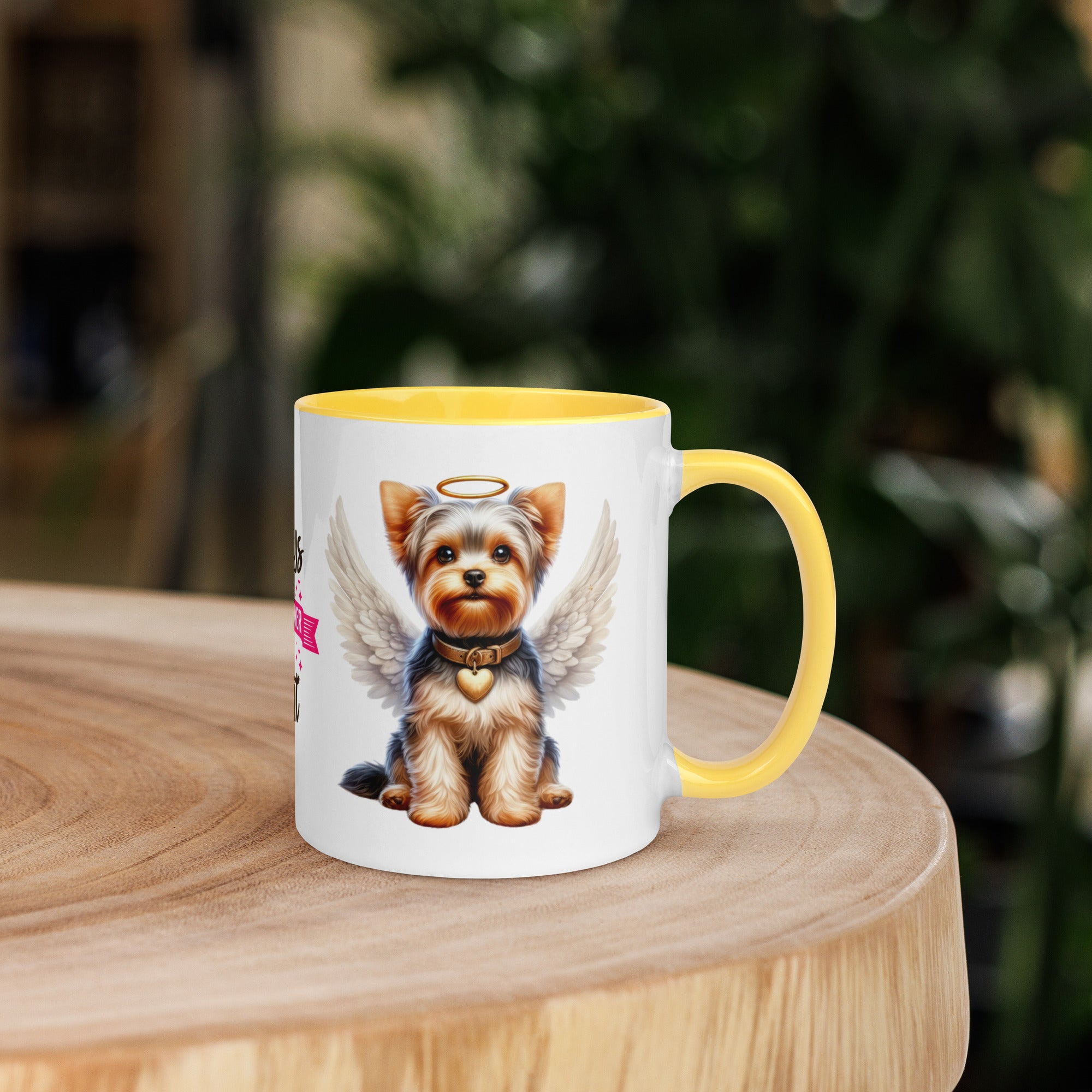 11oz Yorkshire Terrier Angel - Always On My Mind Forever In My Heart