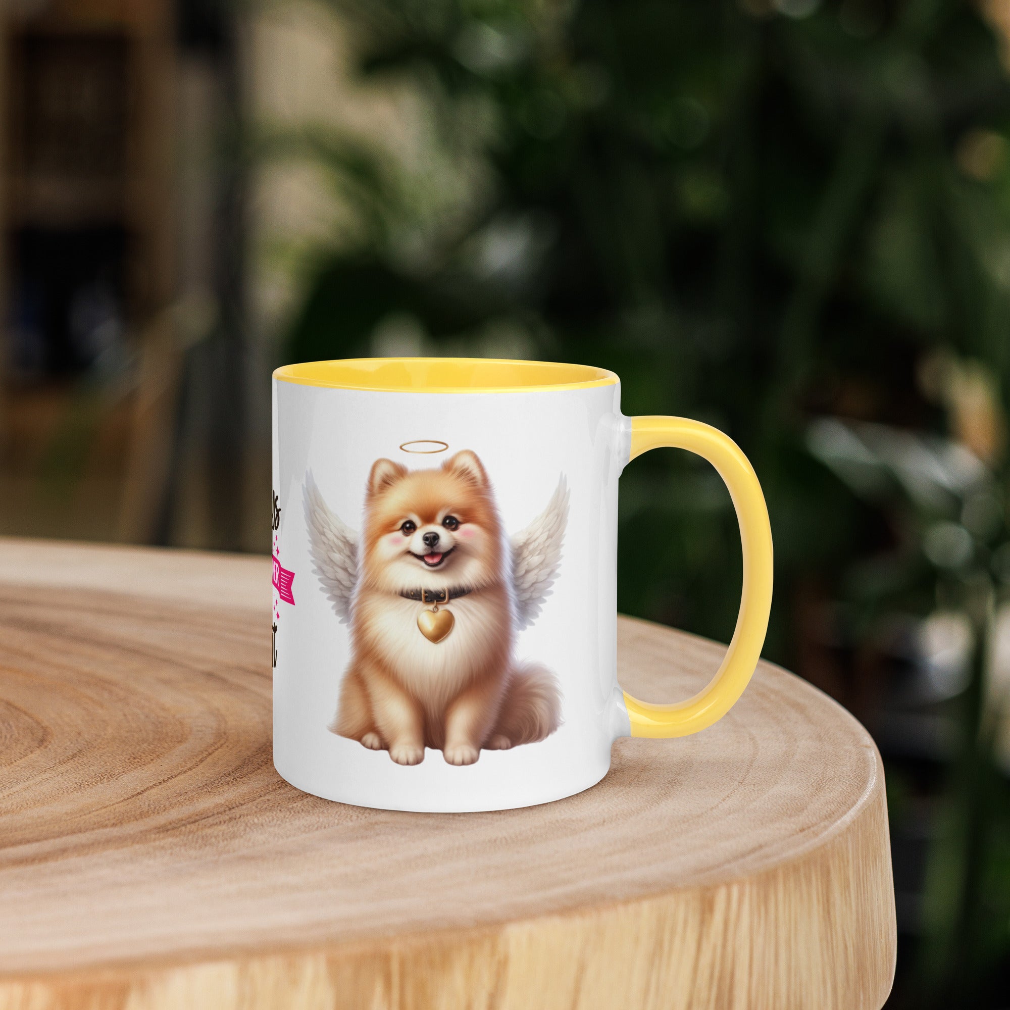 11oz Pomeranian Angel - Always On My Mind Forever In My Heart