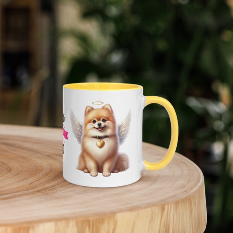 11oz Pomeranian Angel - Always On My Mind Forever In My Heart