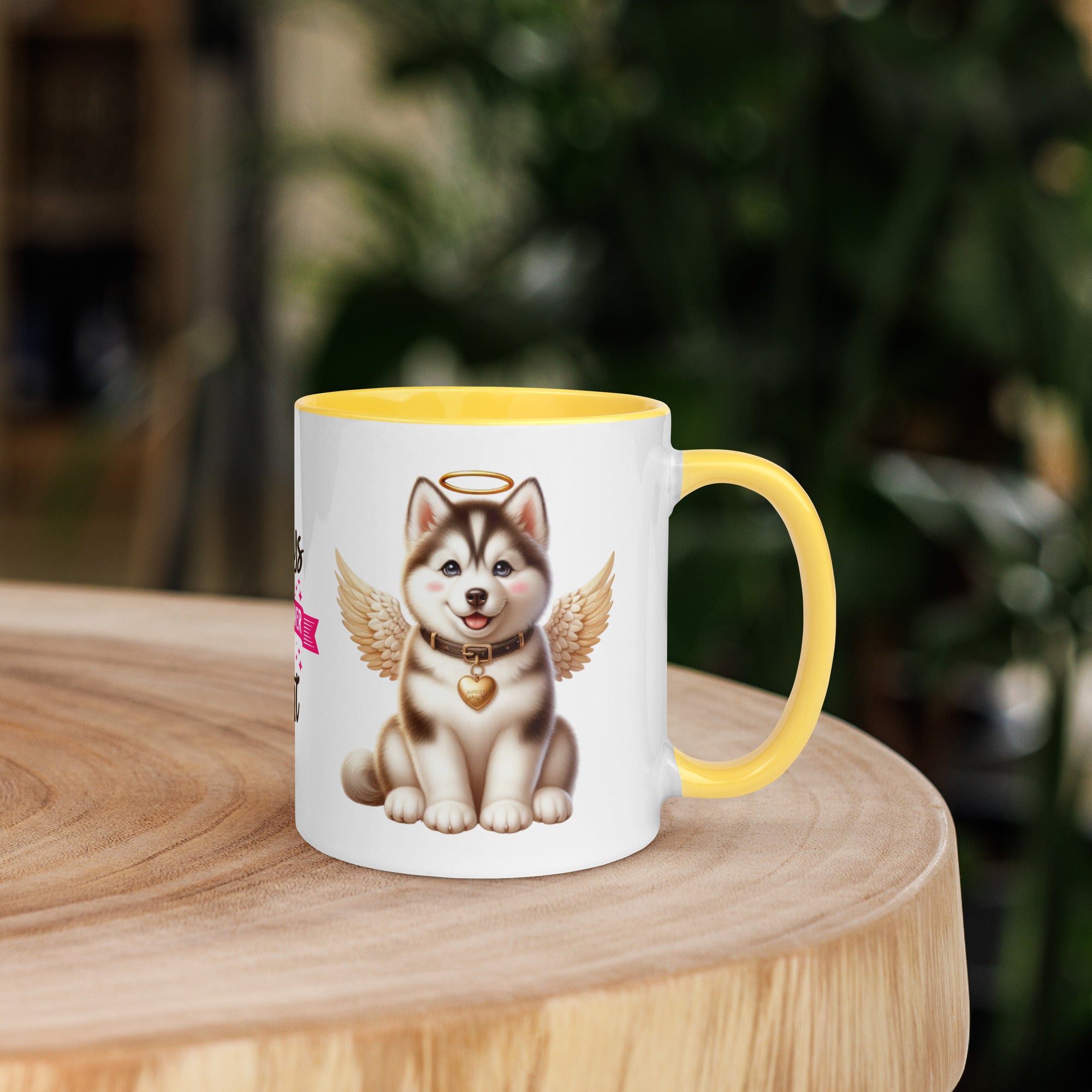 11oz Husky Sibirya Kurdu Angel - Always On My Mind Forever In My Heart