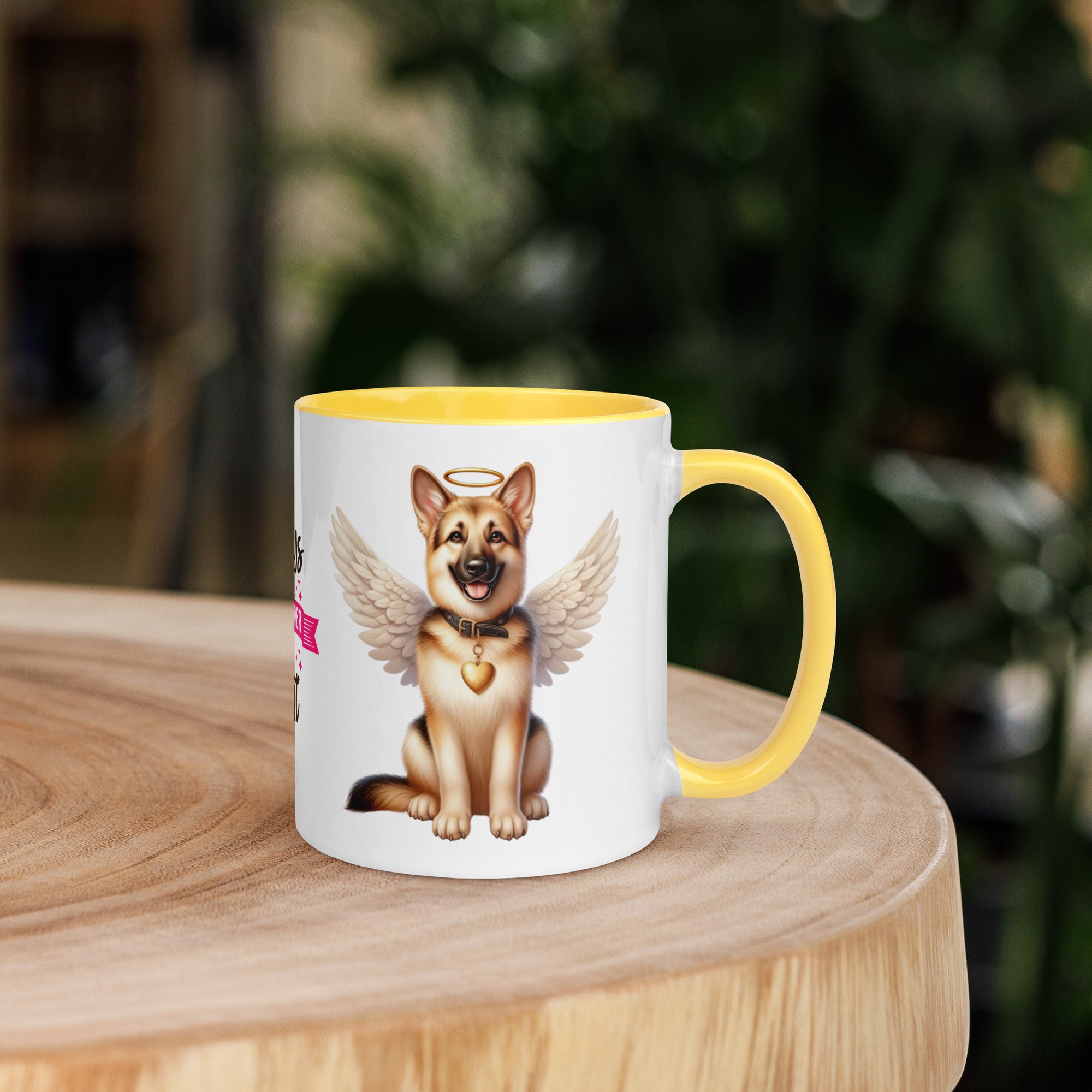 11oz German Shepherd Angel - Always On My Mind Forever In My Heart