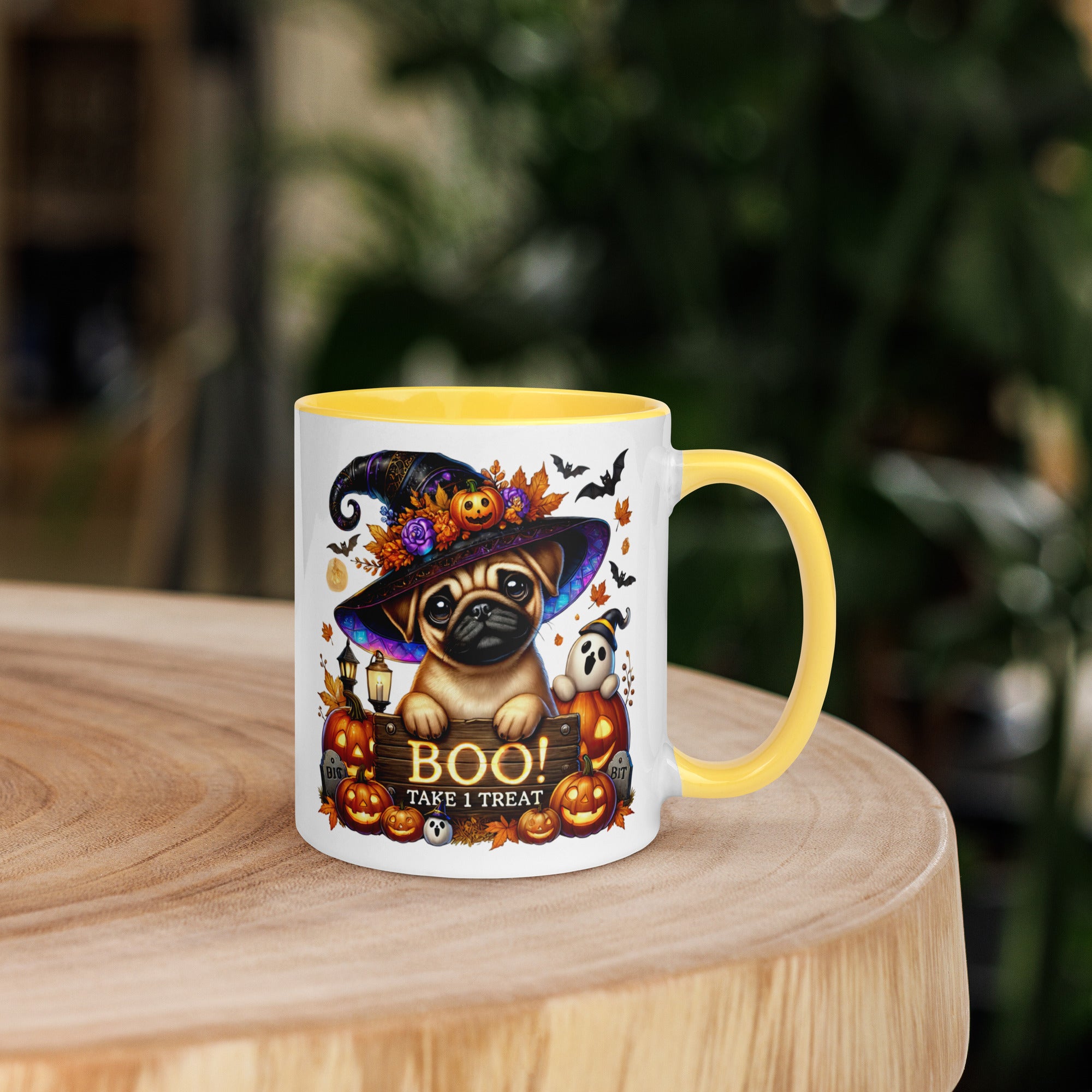 11oz Halloween Pug Mug #3