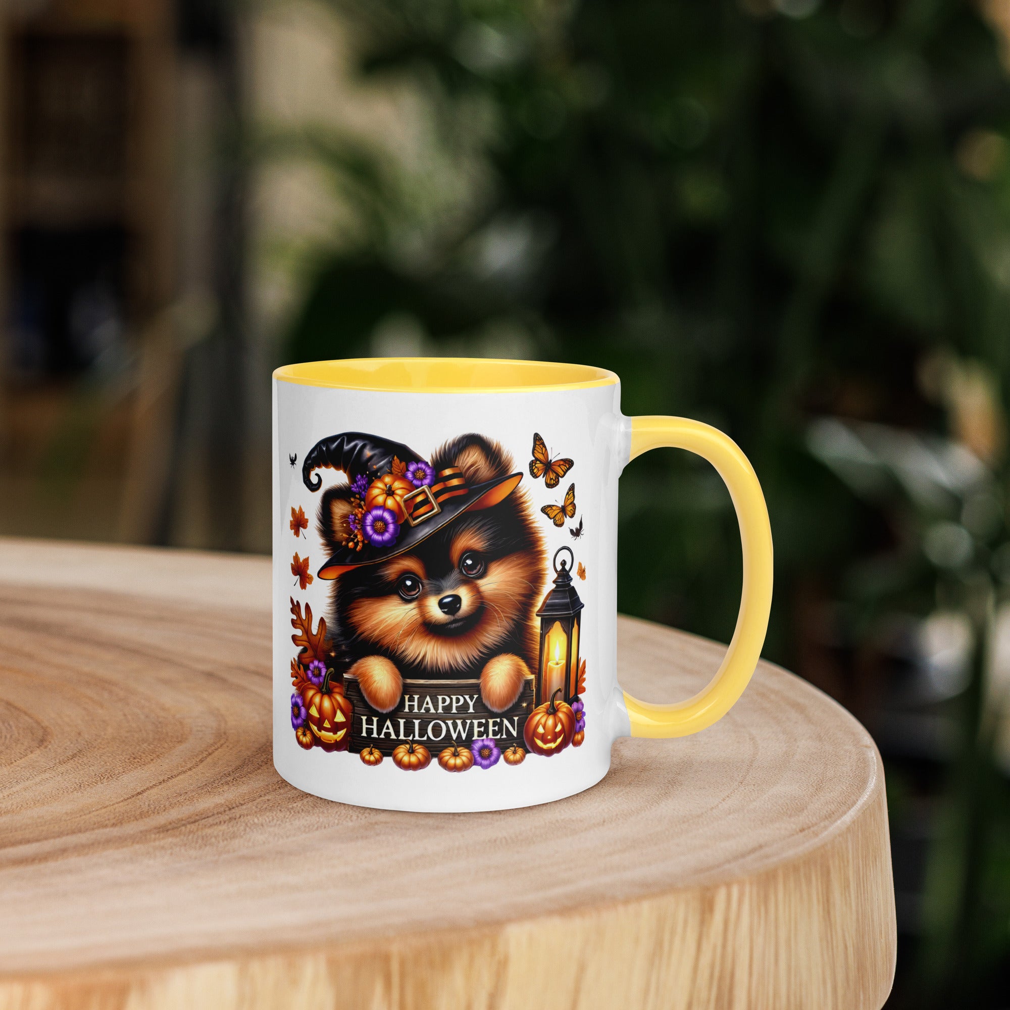 11oz Halloween Pomeranian Mug #1