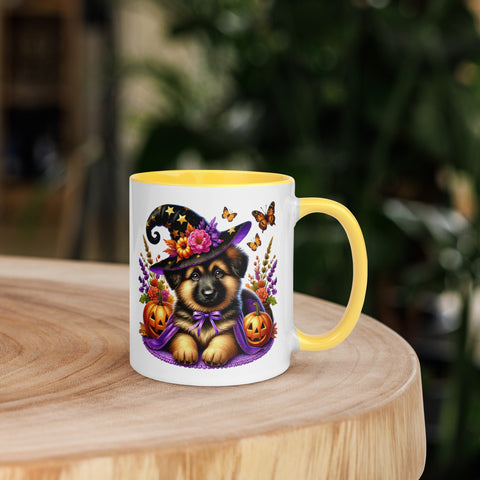 11oz Halloween German Shepherd Mug #2