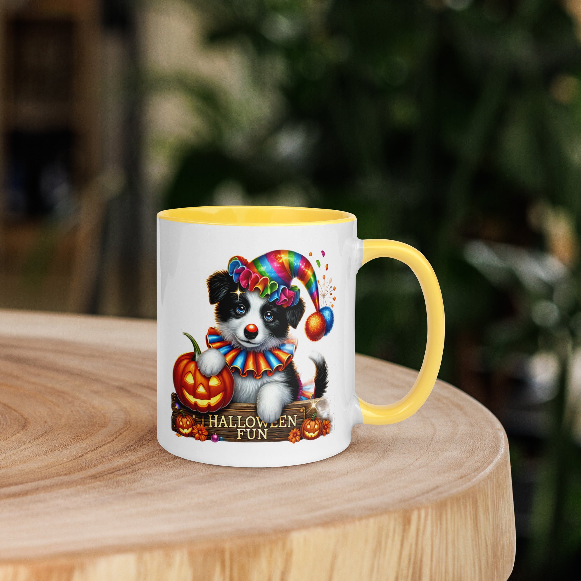 11oz Halloween Border Collie Mug #2