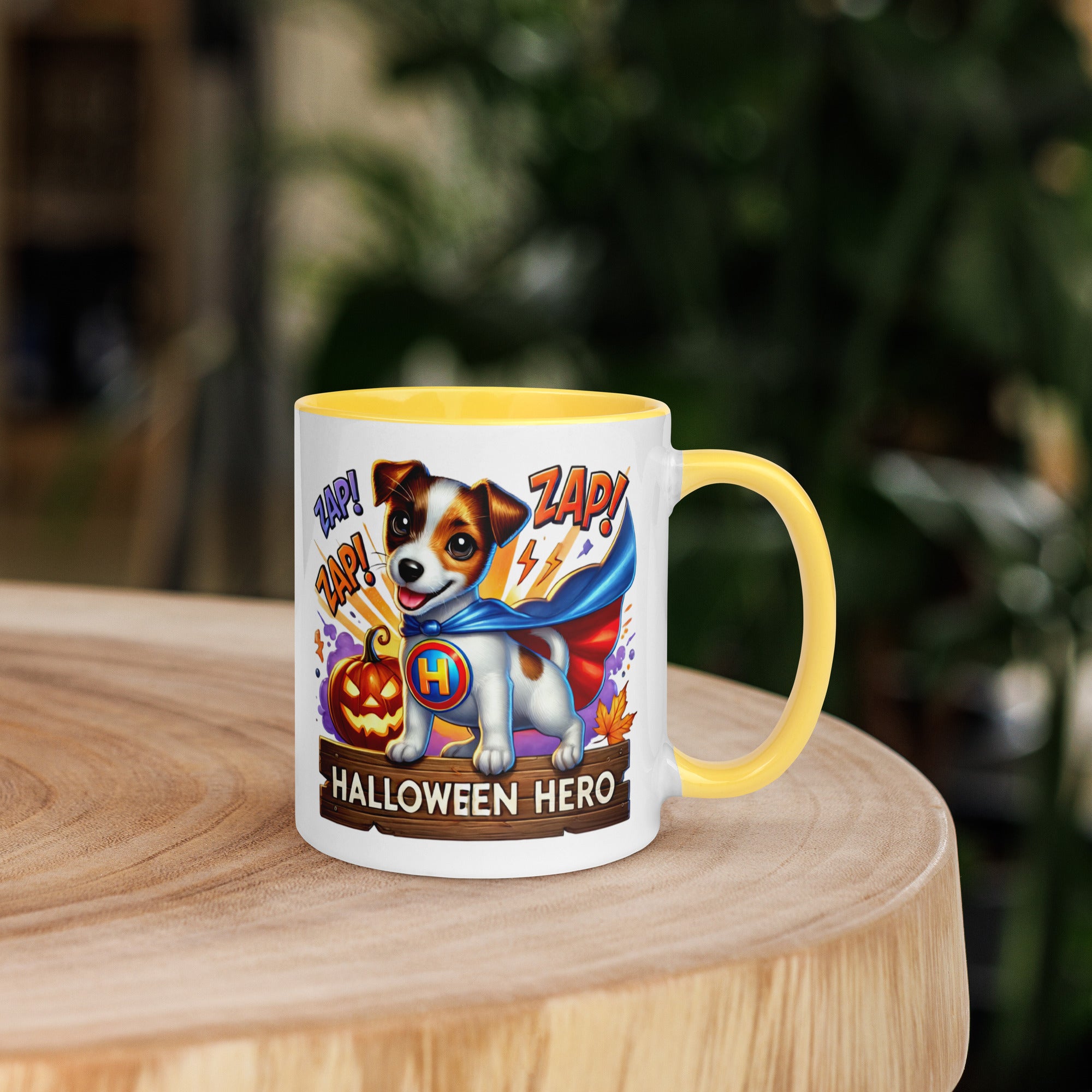 11oz Halloween Jack Russell Terrier Mug #2